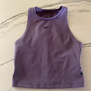 High neck purple nike running tank.Size xs